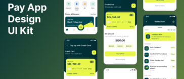 Wallet Pay App Design UI Kit